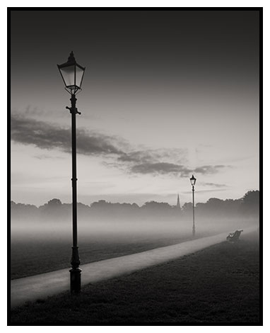 low lying mist