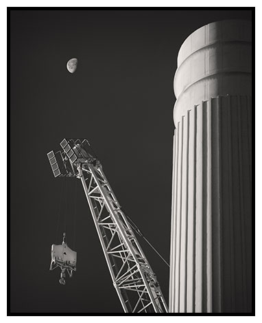 chimney crane moon