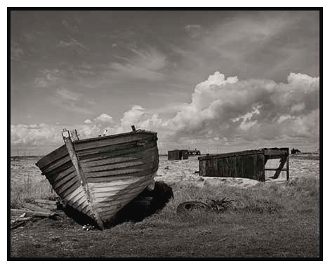 abandoned boat