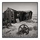 derelict fisherman hut
