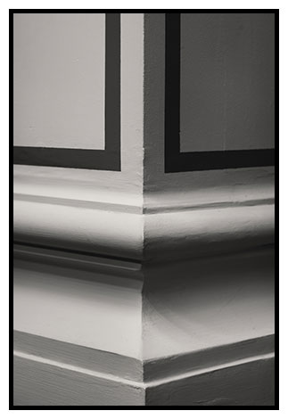 corner of wall