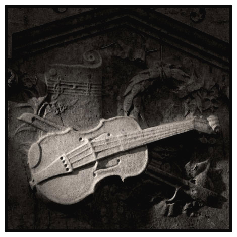 violin sculpture